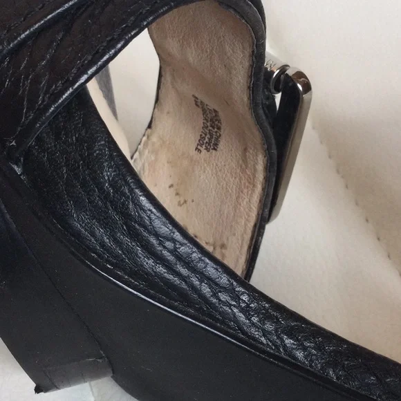 EUC Michael Kors Women's Black 8.5 Heels Sandals - Picture 15 of 15